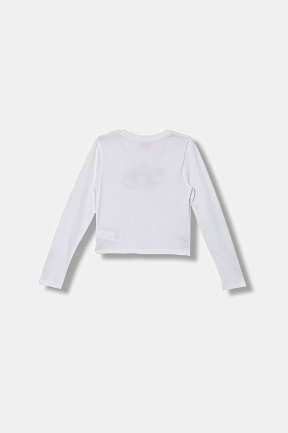 Παιδικό μακρυμάνικο Diesel TDOLSY T-SHIRT J02413 λευκό AW25