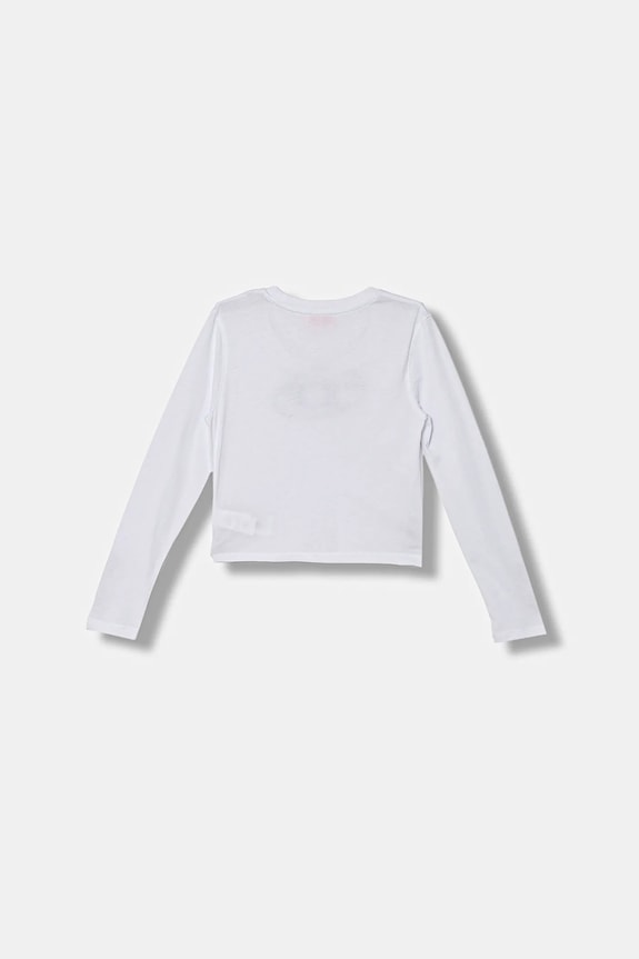 Παιδικό μακρυμάνικο Diesel TDOLSY T-SHIRT J02413 λευκό AW25