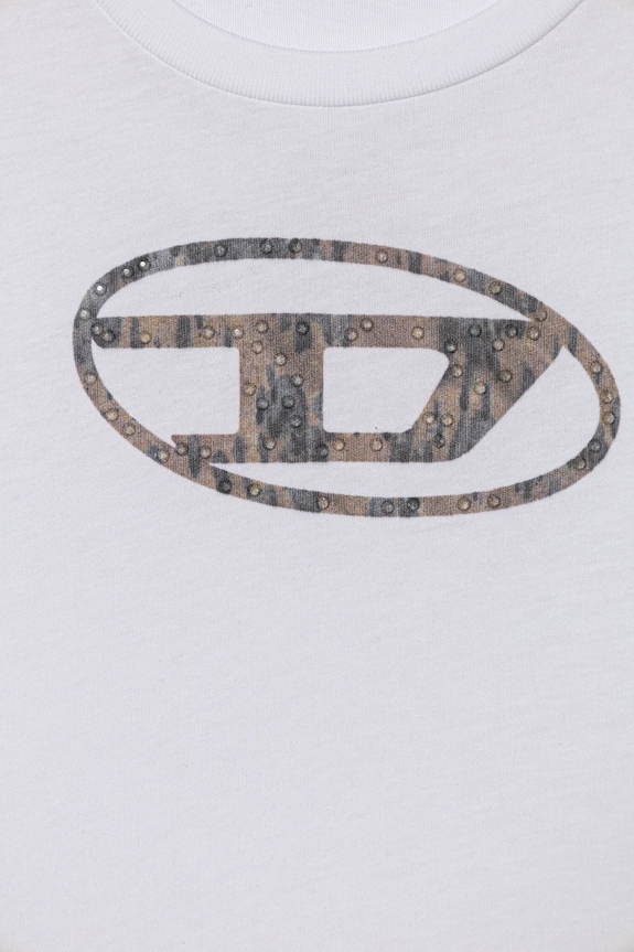 Κοριτσίστικα Παιδικό μακρυμάνικο Diesel TDOLSY T-SHIRT J02413 λευκό