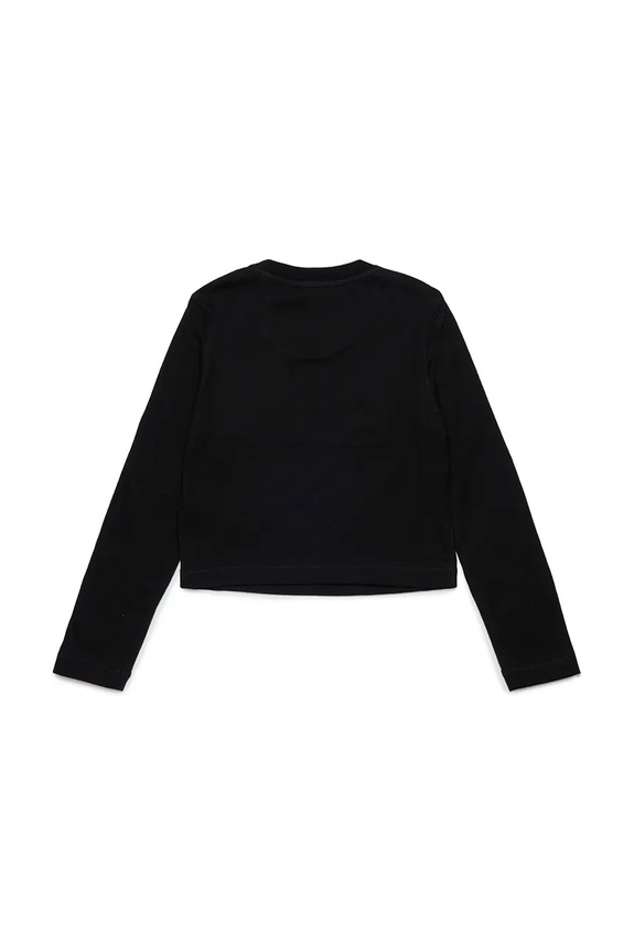 Παιδικό μακρυμάνικο Diesel TDOLSY T-SHIRT J02413 μαύρο AW25