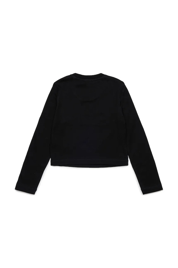 Παιδικό μακρυμάνικο Diesel TDOLSY T-SHIRT J02413 μαύρο AW25