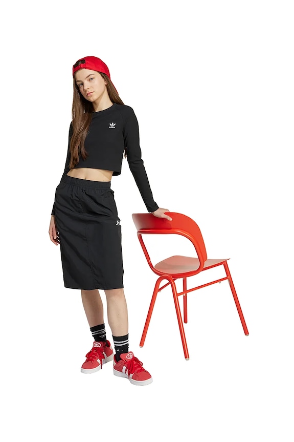 Dětské tričko s dlouhým rukávem adidas Originals JW2597