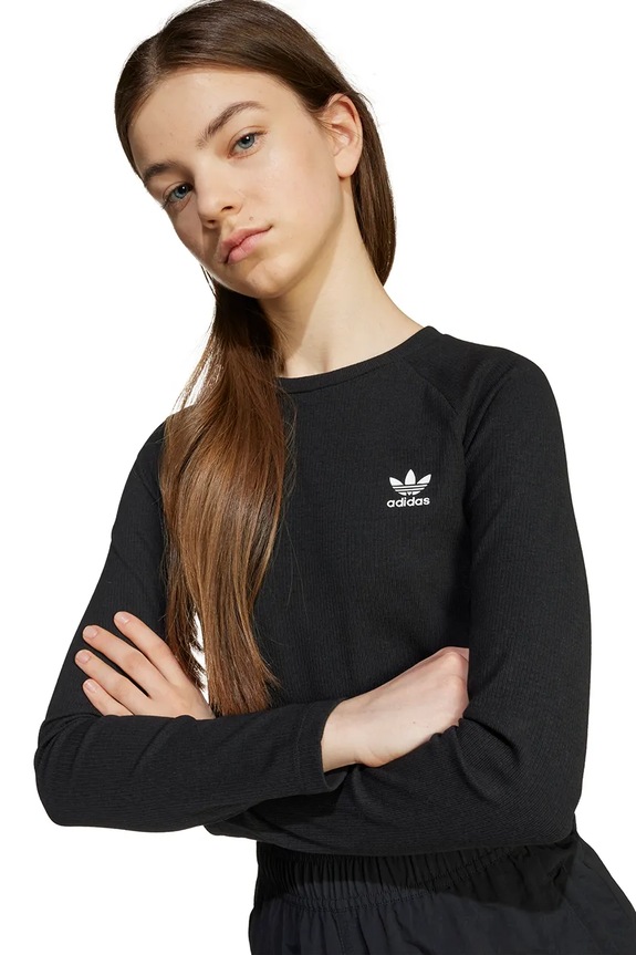 Dětské tričko s dlouhým rukávem adidas Originals JW2597