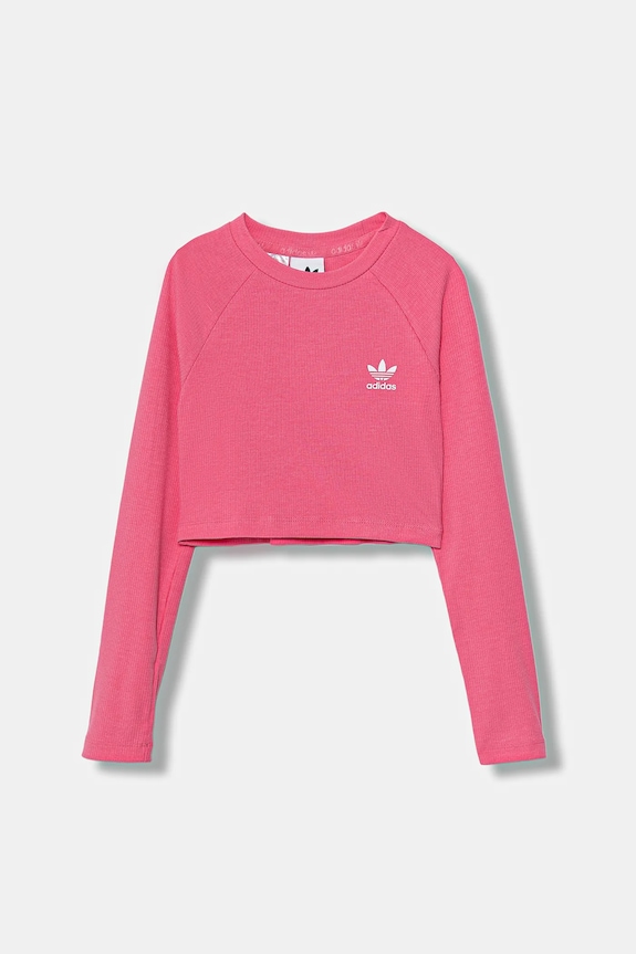 adidas Originals longsleeve copii JW2598 roz AW25