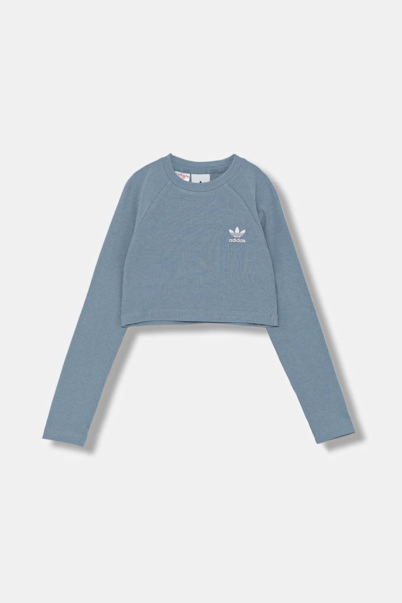 Παιδικό μακρυμάνικο adidas Originals JW2599 μπλε AW25