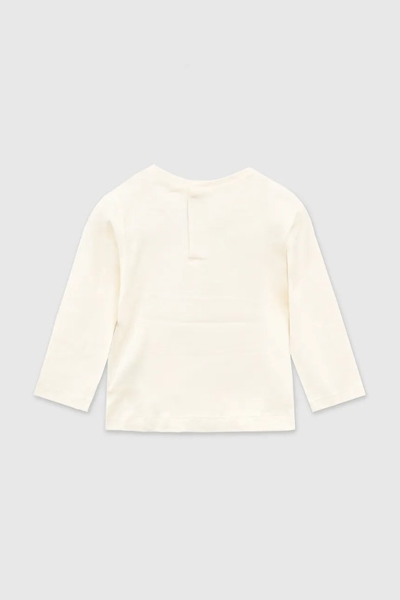 Детский лонгслив Mayoral 116.4D.Baby.9BYA бежевый AW25