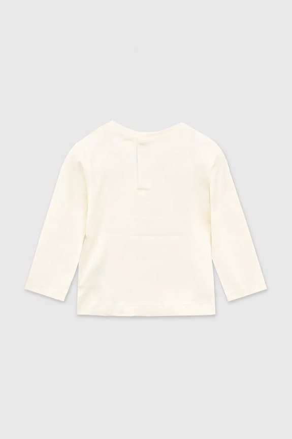 Дитячий лонгслів Mayoral 116.4D.Baby.9BYA бежевий AW25