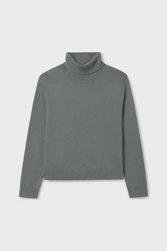 Mayoral sweter bawełna turkusowy 345.8B.Junior.9BYA