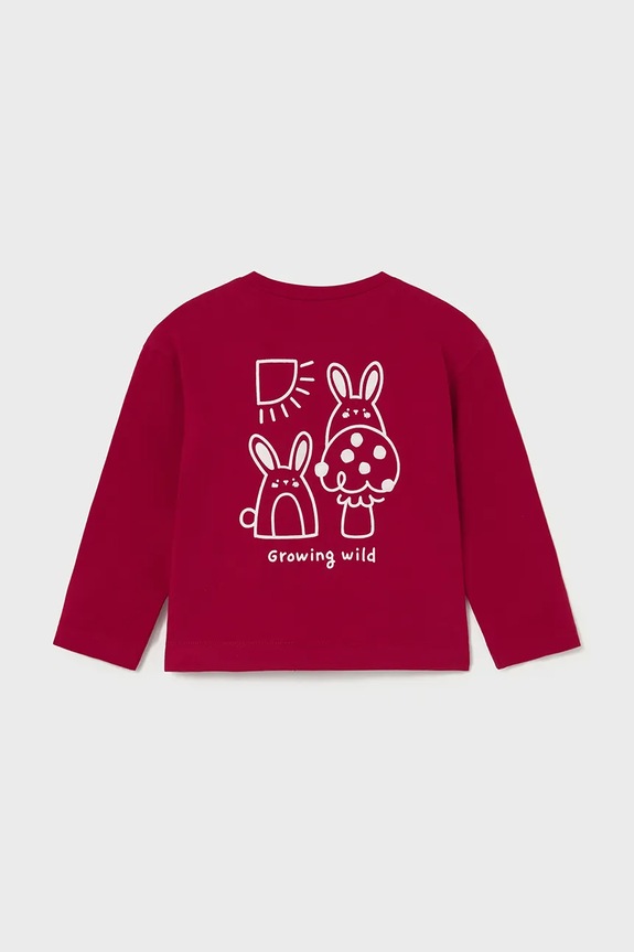 Majica dugih rukava za bebe Mayoral 2079.4H.Baby.9BYA crvena AW25