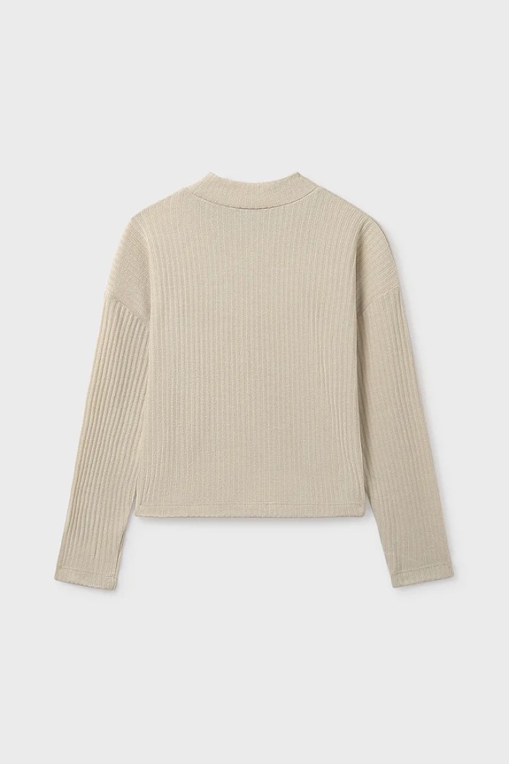 Mayoral sweter dziecięcy 7016.8D.Junior.9BYA beżowy AW25