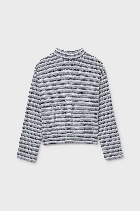 Детский лонгслив Mayoral 7016.8D.Junior.9BYA голубой AW25