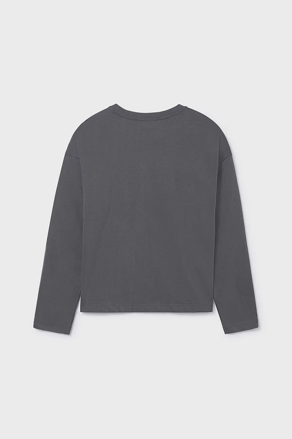Mayoral longsleeve dziecięcy 7028.8K.Junior.9BYA turkusowy AW25
