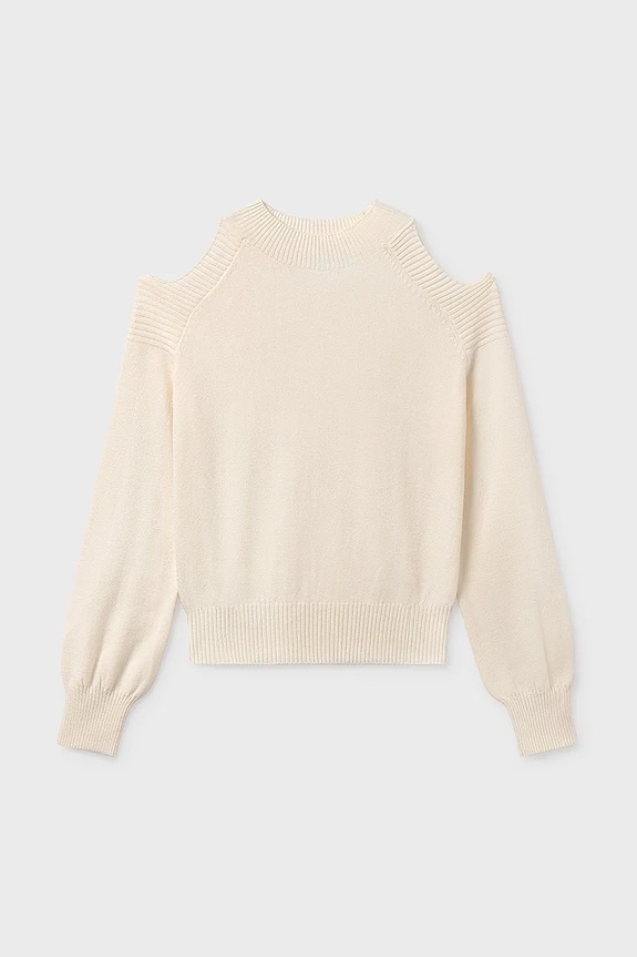 Mayoral sweter biały 7312.8C.Junior.9BYA