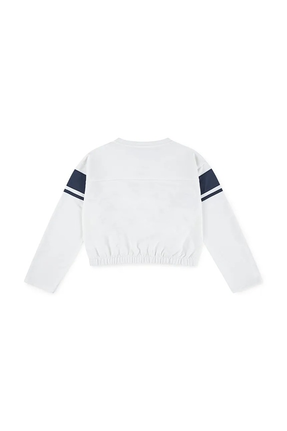 Dječja majica dugih rukava Levi's VARSITY LS TEE 3EN503 bijela AW25
