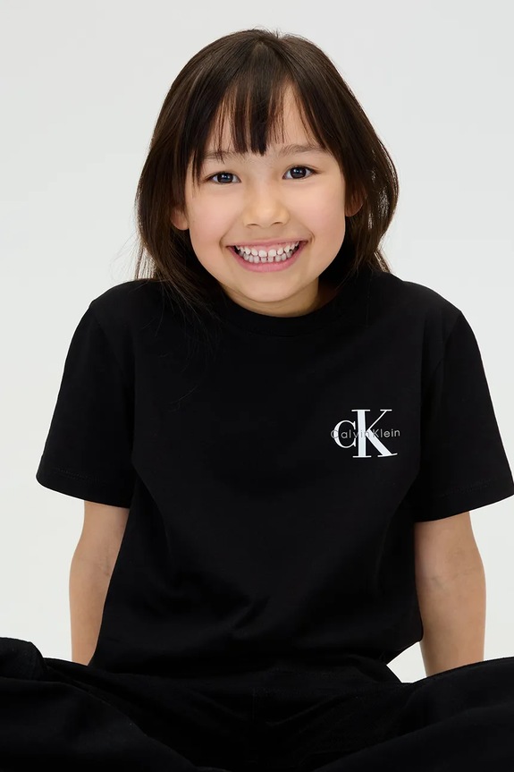 Calvin Klein Jeans t-shirt in cotone per bambini IU0IU00719.128.170.9BYA