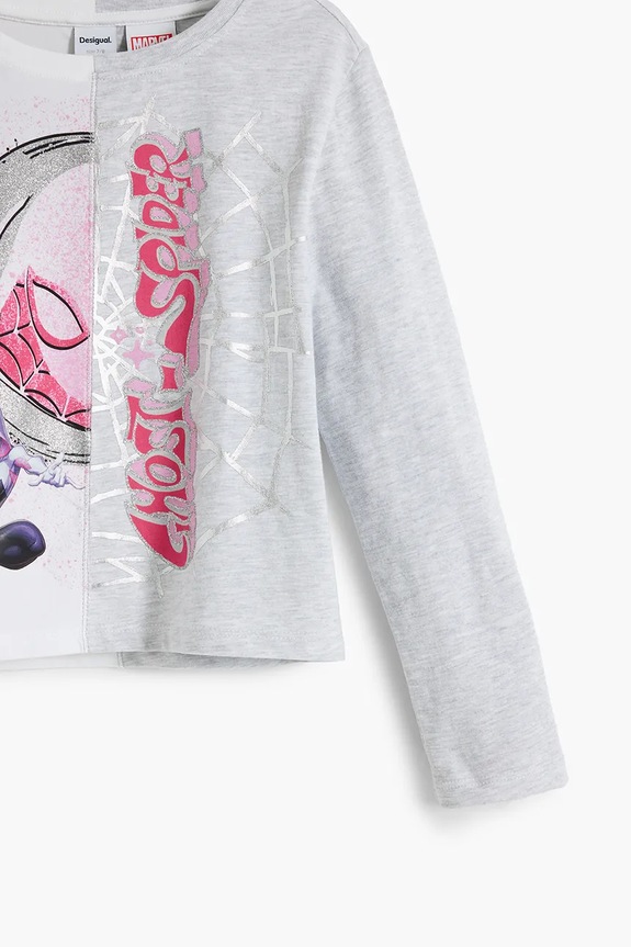 Desigual longsleeve dziecięcy biały 25WGTK18
