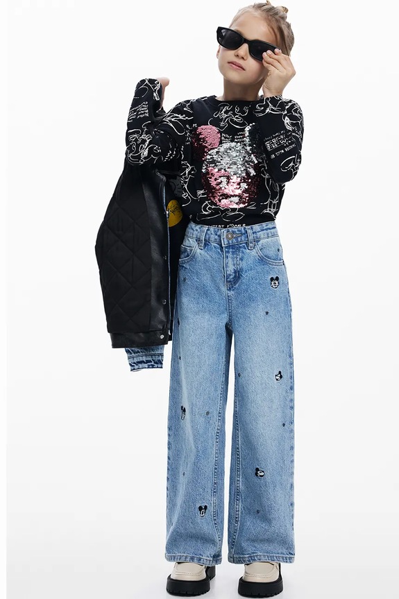 Desigual longsleeve bawełniany dziecięcy 25WGTK25