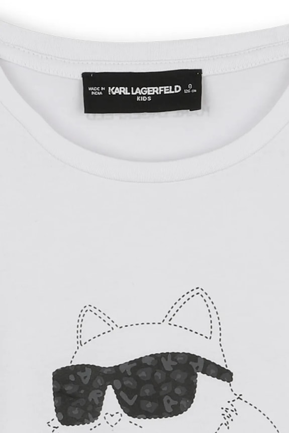 Κοριτσίστικα Παιδικό μακρυμάνικο Karl Lagerfeld Z30938.156.162 λευκό
