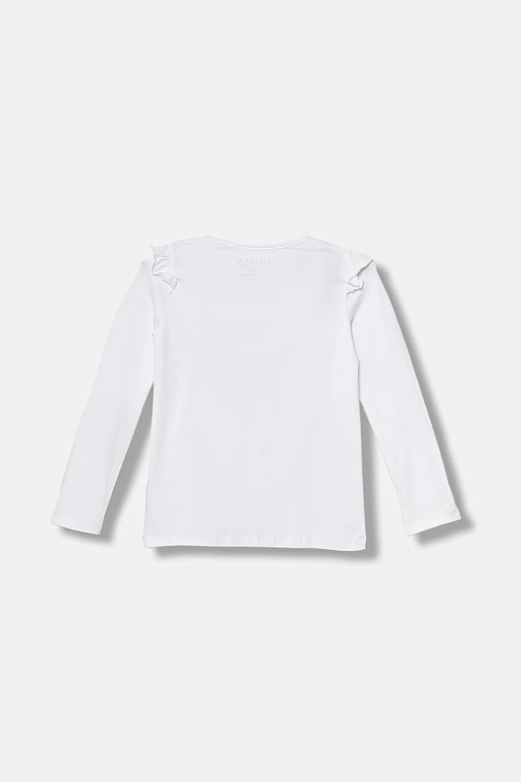 Guess longsleeve niemowlęcy A5BI01.J1314.9BYA biały AW25