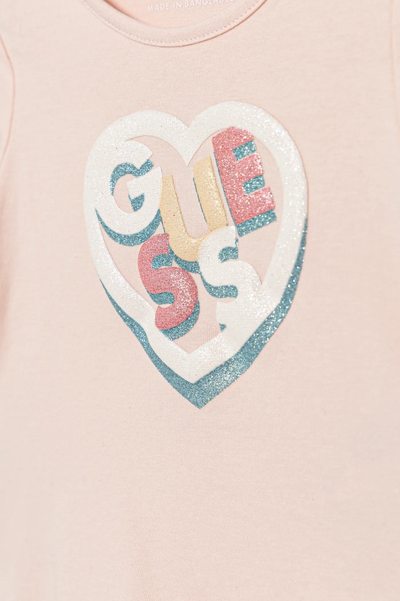 Dziewczynka Guess longsleeve niemowlęcy A5BI03.J1314.9BYA różowy