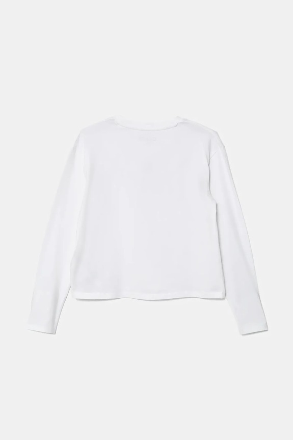 Guess longsleeve dziecięcy J5BI06.J1314.9BYA biały AW25