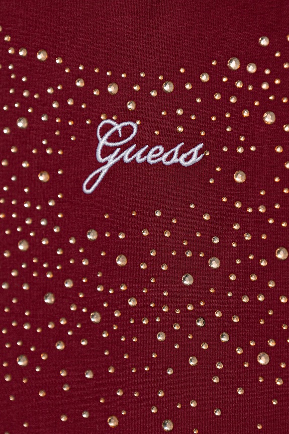 Dziewczynka Guess longsleeve dziecięcy J5BI06.J1314.9BYA bordowy