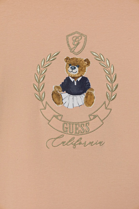 Fete Guess longsleeve copii J5BI26.J1314.9BYA portocaliu