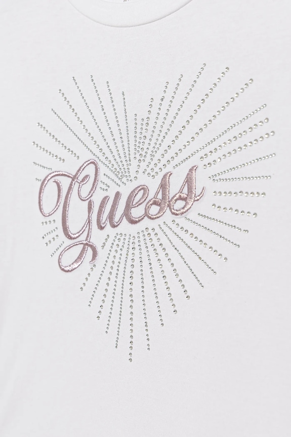 Dziewczynka Guess longsleeve dziecięcy J5BI35.J1314.9BYA biały