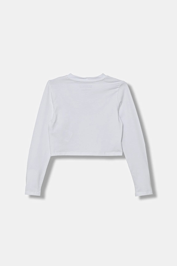 Guess longsleeve dziecięcy J5BI40.J1314.9BYA biały AW25