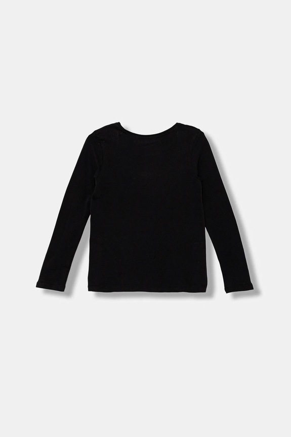 Guess longsleeve copii K5BI00.J1314.9BYA negru AW25