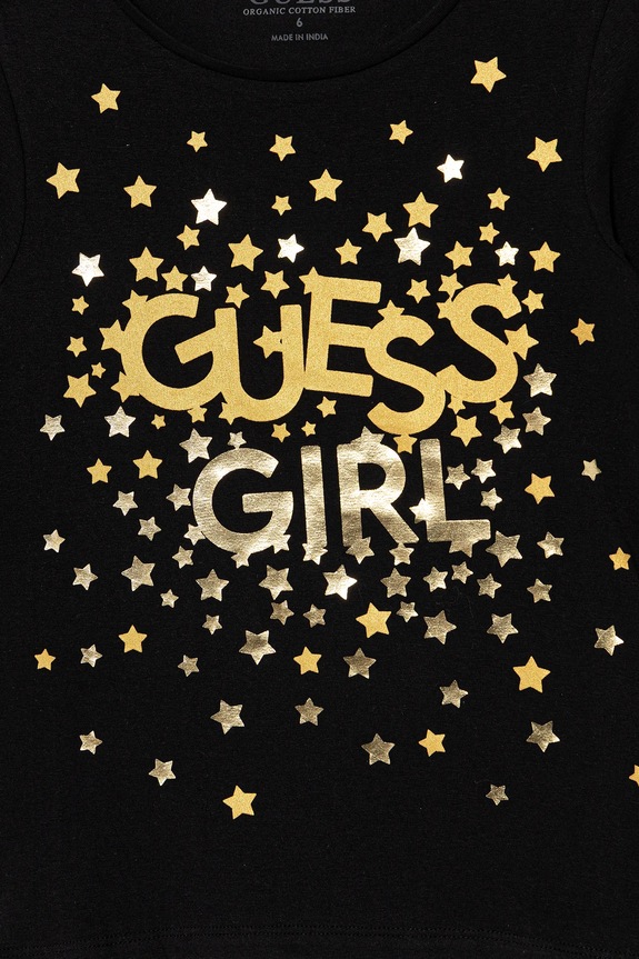 Fete Guess longsleeve copii K5BI00.J1314.9BYA negru