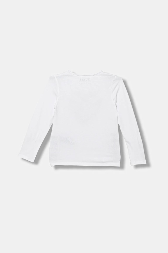 Guess longsleeve copii K5BI12.J1314.9BYA alb AW25