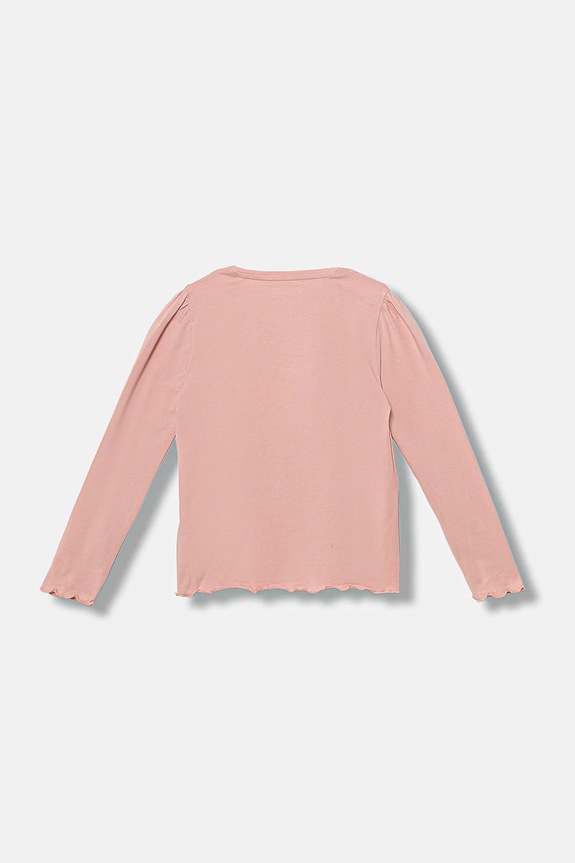 Dječja majica dugih rukava Guess K5BI14.J1314.9BYA roza AW25