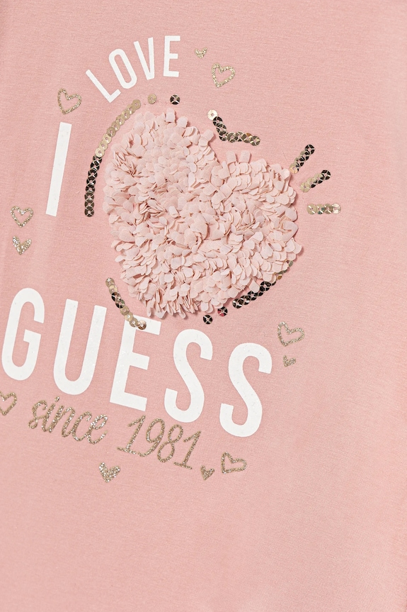 Κοριτσίστικα Παιδικό μακρυμάνικο Guess K5BI14.J1314.9BYA ροζ