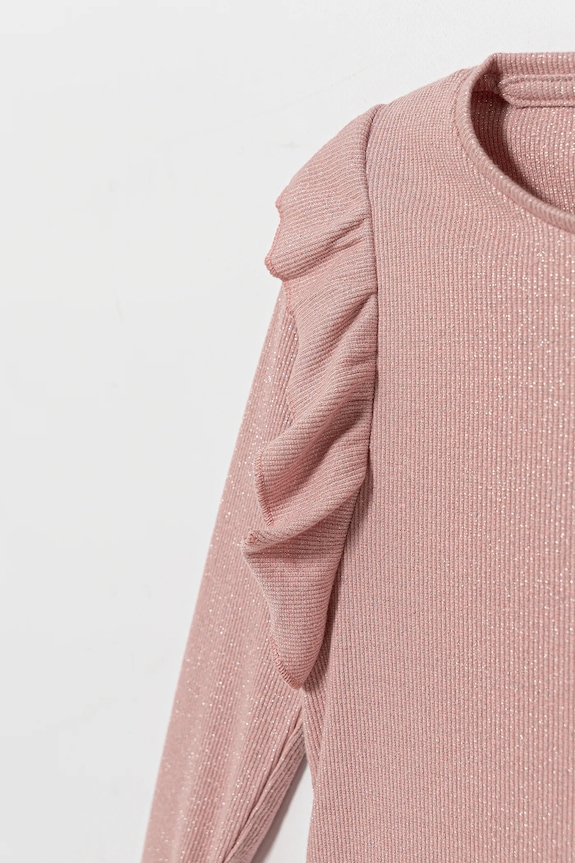 Dziewczynka Guess longsleeve dziecięcy K5BI15.K0670.9BYA różowy