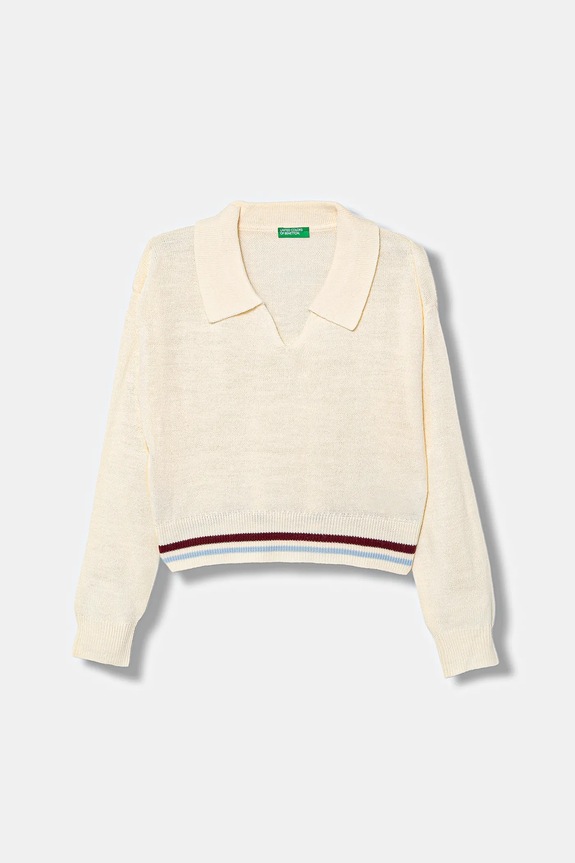 United Colors of Benetton maglione per bambini medio spessore beige 1270Q3009.G.seasonal