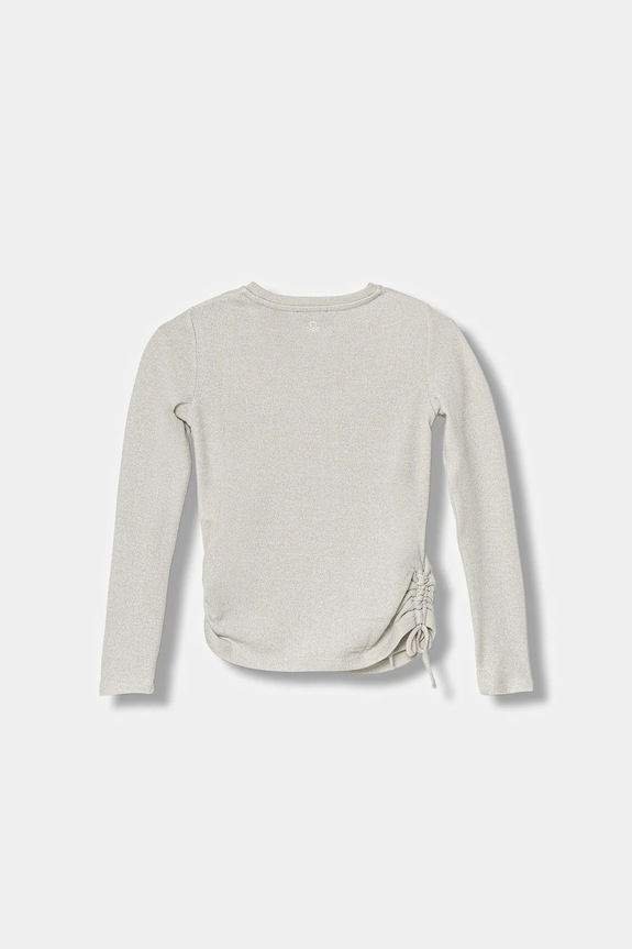 Παιδικό μακρυμάνικο United Colors of Benetton 356RC10RD.G.Seasonal γκρί AW25