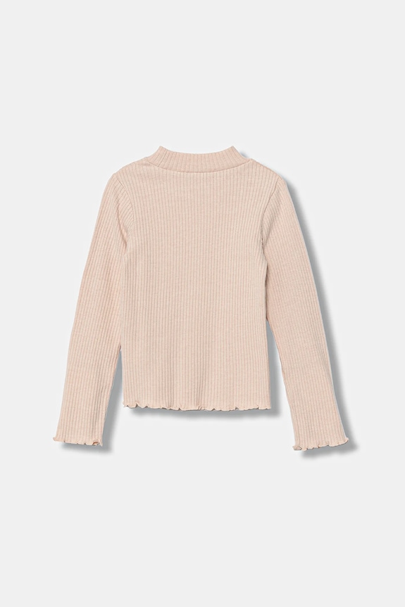 Dječja majica dugih rukava United Colors of Benetton 381PG10LB.P.Seasonal roza AW25