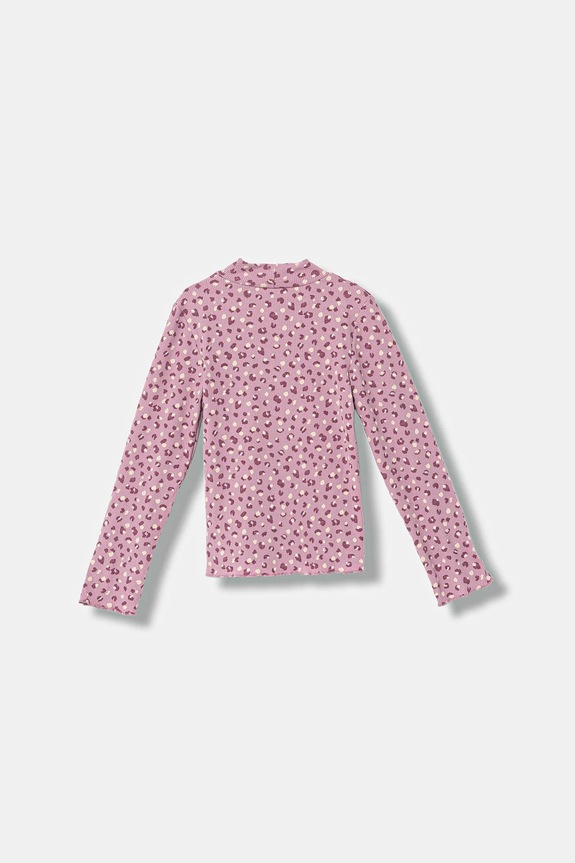 United Colors of Benetton longsleeve copii 39EMG10LA.P.Seasonal roz AW25