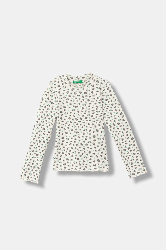 Детский лонгслив United Colors of Benetton остальные бежевый 39EMG10LA.P.Seasonal