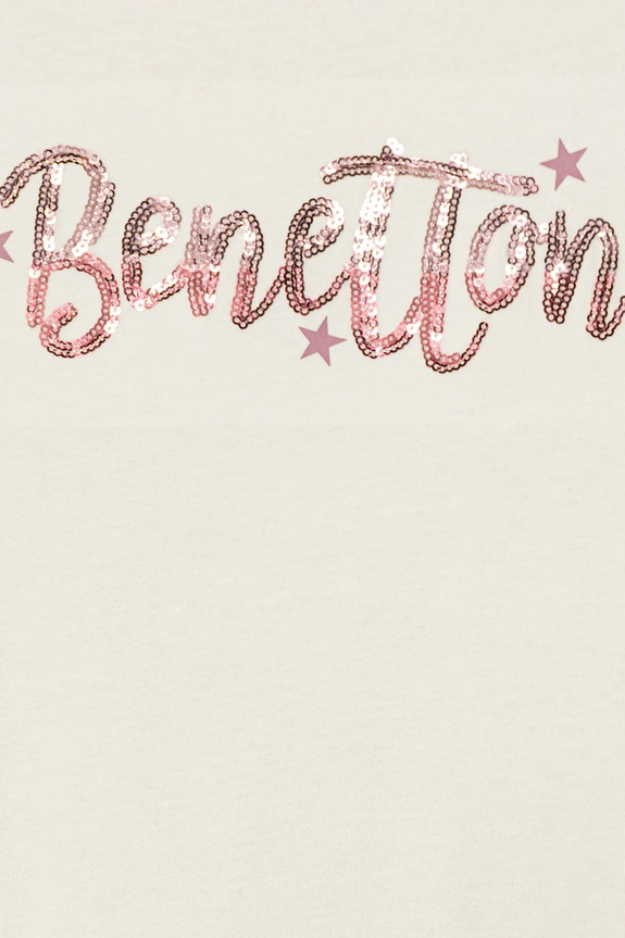 BIMBA United Colors of Benetton longsleeve in cotone bambino/a 3ATNC10RG.G.Seasonal beige