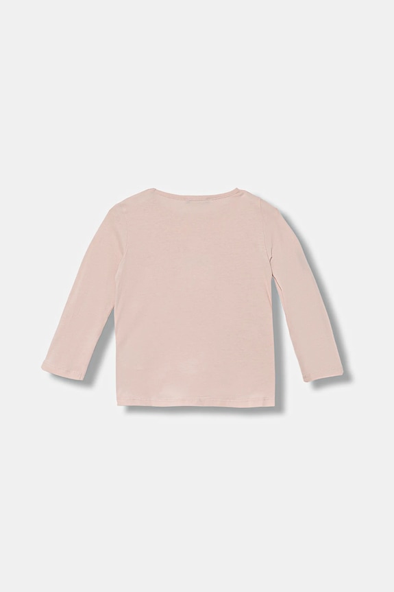 United Colors of Benetton gyerek pamut hosszú ujjú felső 3ATNG10L8.P.Seasonal rózsaszín AW25