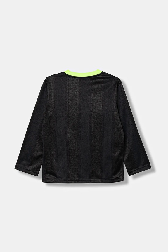 Chlapec Detské tričko s dlhým rukávom adidas Originals JV7793 čierna
