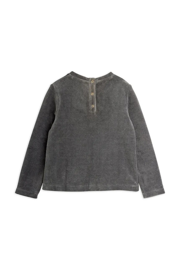 CHLAPEC Dětské tričko s dlouhým rukávem Mini Rodini Clover 25720113 šedá