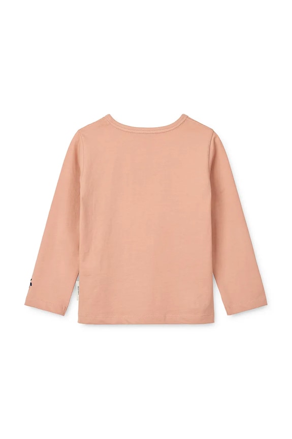 Dječaci Dječja pamučna majica dugih rukava Liewood Apia Placement Longsleeve T-shirt LW20213.9BYA narančasta