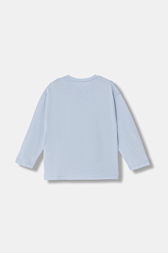 United Colors of Benetton longsleeve in cotone noenati 3ATNA106R.W.Seasonal blu AW25