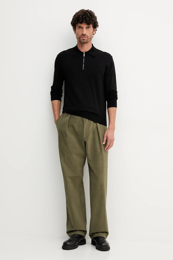 Светр United Colors of Benetton 110XU301L чорний AW25