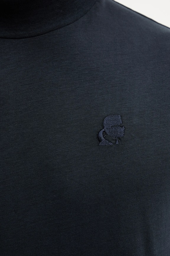 Karl Lagerfeld longsleeve din bumbac 554226.755022