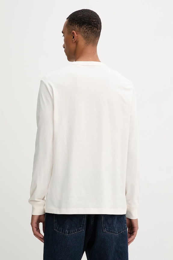 Odzież Guess Jeans longsleeve bawełniany M5YI03.K8HM0 beżowy