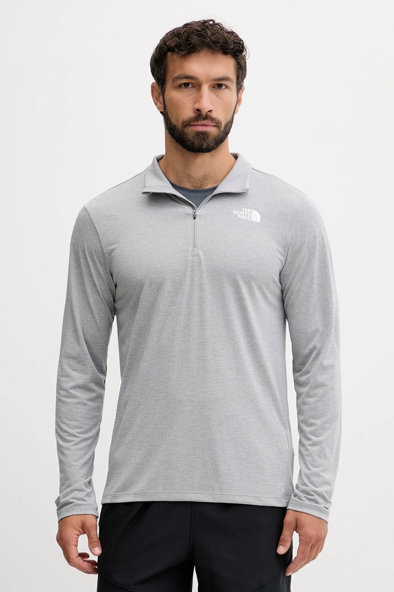 Μακρυμάνικο προπόνησης The North Face 24/7 στάμπα γκρί NF0A8949CQO1